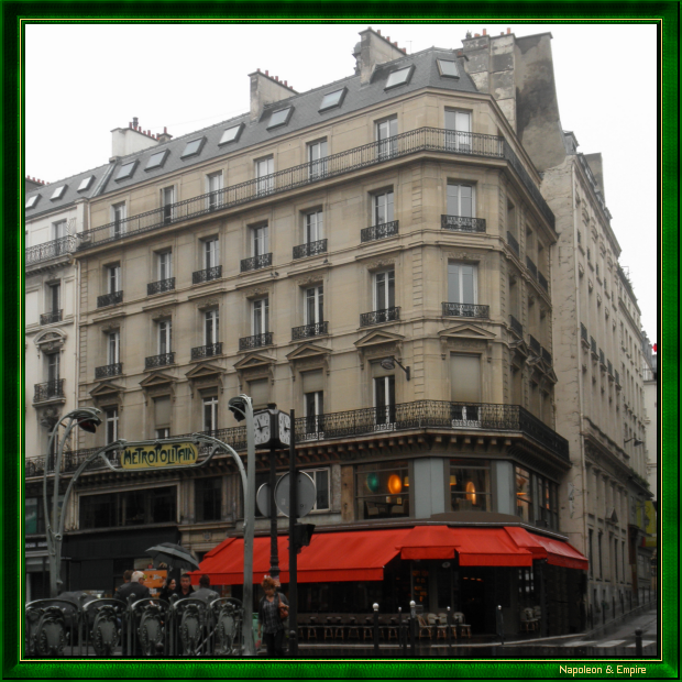13 rue de Choiseul, Paris. Adresse de Boissy d'Anglas en 1811