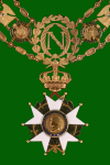 The Légion d'honneur medal