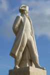 Statue de Napoléon sur le plateau de Craonne