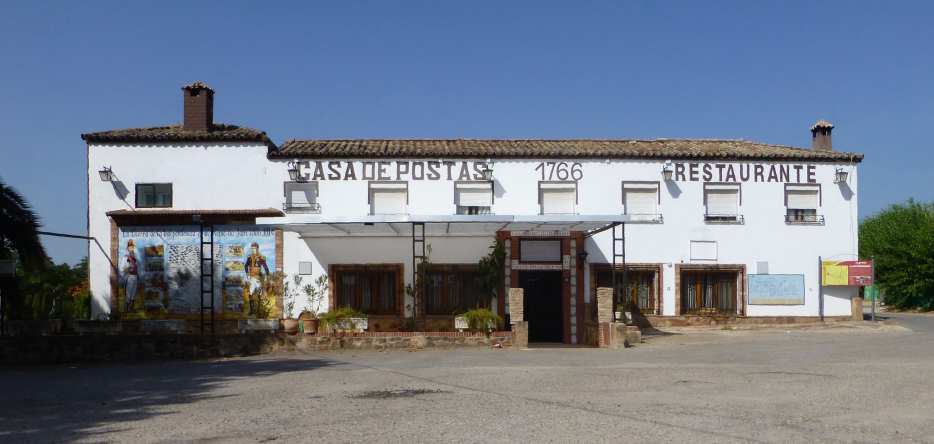 Post house near Villanueva de la Reina