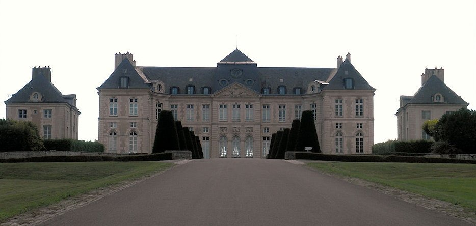 Vue du château de Brienne