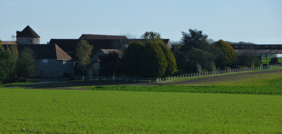 The Ancoeur farm, south of Grandpuits