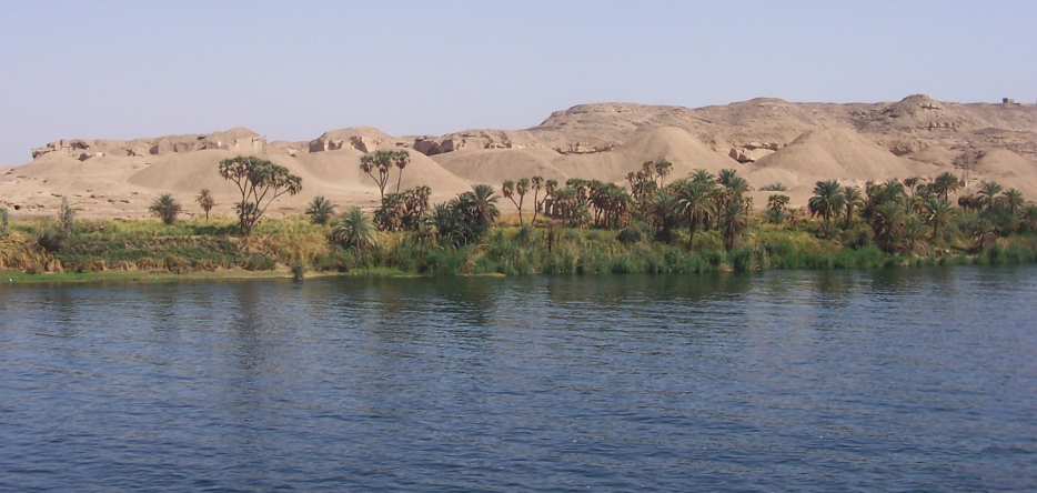 The edges of the Nile