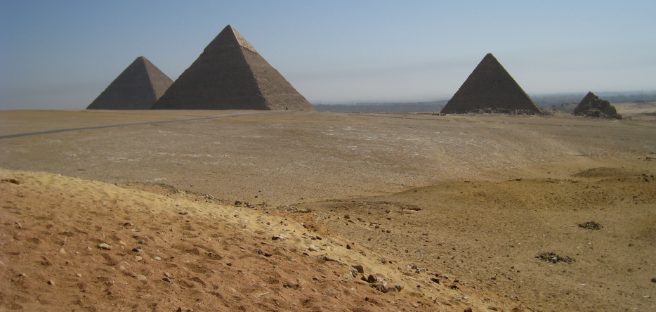 Giza: the pyramids
