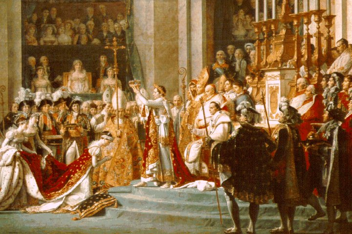 Sacre de Napoléon, par David / Coronation of Napoleon, by David