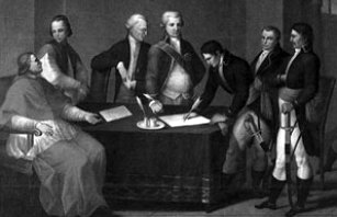 Signature du traité de Tolentino