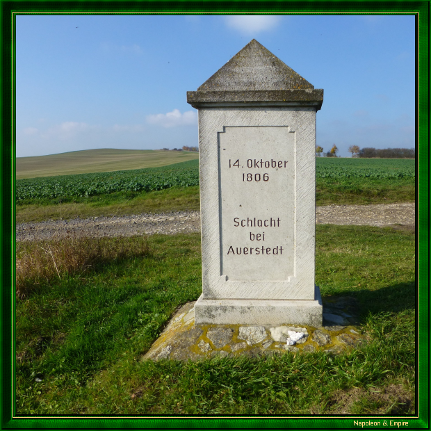 Stele to the Corps of General Kalkreuth in Gernstedt