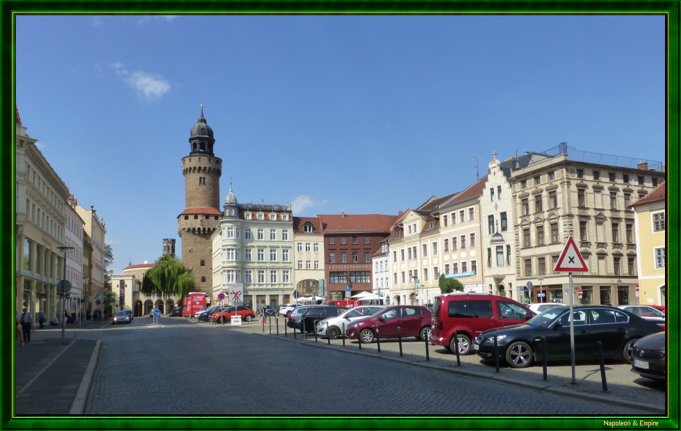 L'Obermarkt à Görlitz, vue 2