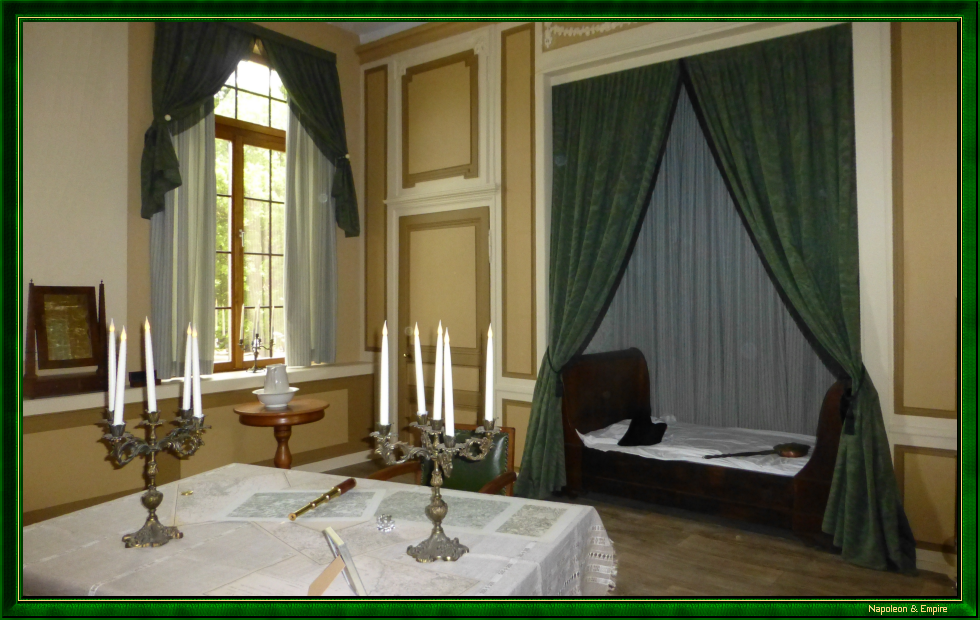 Chambre de Napoléon au Château de la Paix