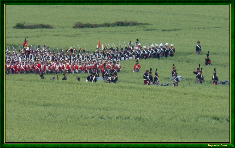 Bataille de Waterloo, vue 1