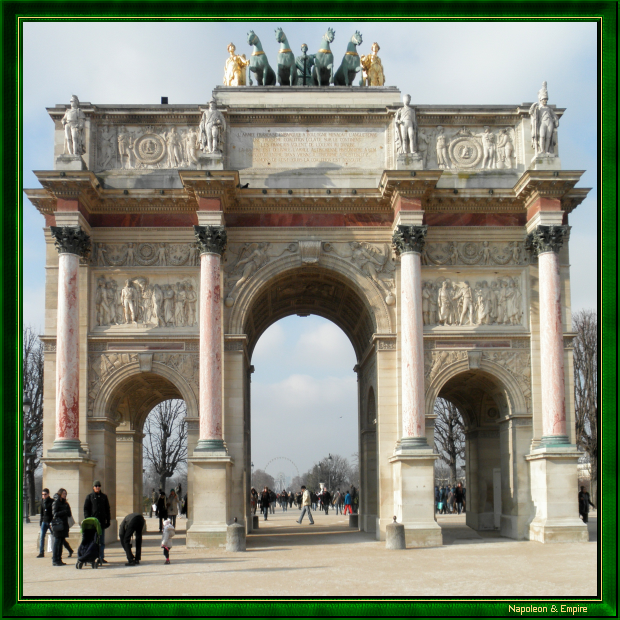 Arc de triomphe du Carrousel à Paris
