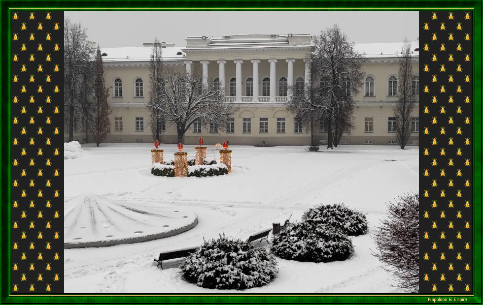 Le palais présidentiel à Vilnius