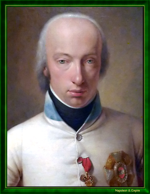 "L'archiduc Charles Louis d'Autriche, duc de Teschen". Anonyme du XIXème siècle. 