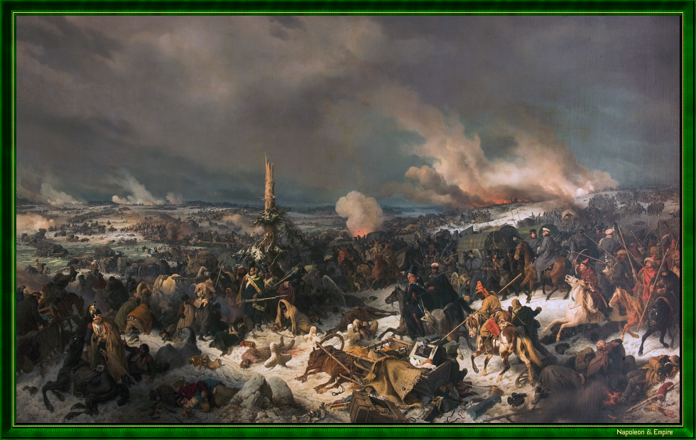 La Bataille de la Bérézina, par P. von Hess
