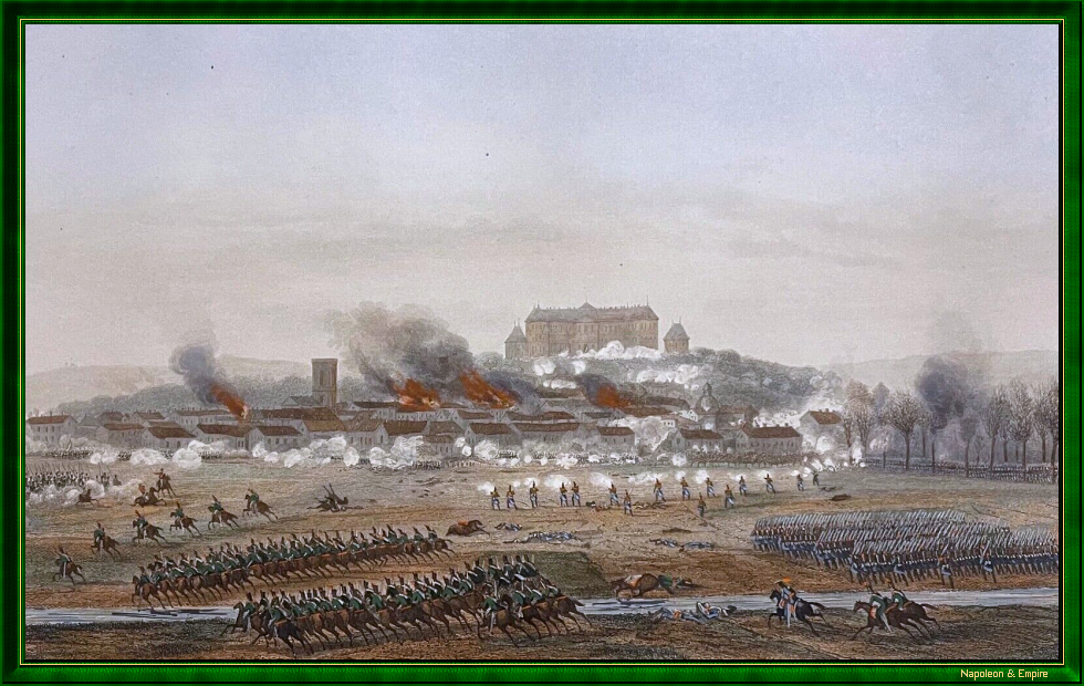Napoleonic Battles - Picture of the battle of Brienne - 