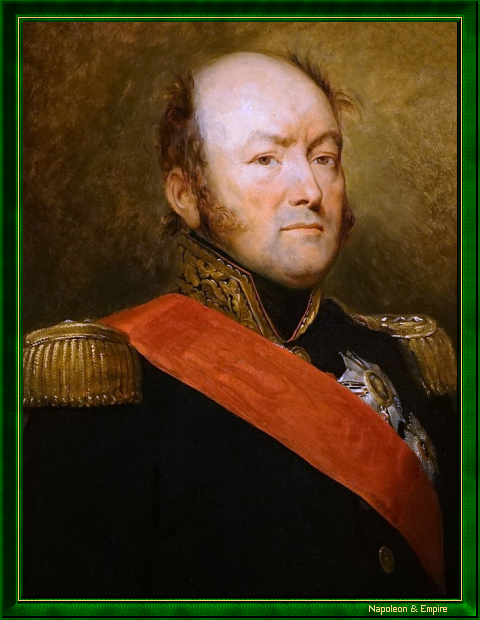 "Jean Baptiste Drouët, comte d’Erlon". Gravure du XIXe siècle. 