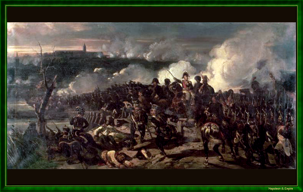 Napoleonic Battles - Picture of the battle of Elchingen - 