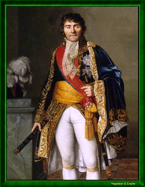 "Le maréchal Lefebvre, duc de Dantzick" peint en 1807 par Césarine Davin née Mirvault (Paris 1773 - Paris 1844). 