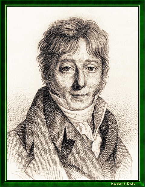 "Jean-François Lesueur". Gravure d'Auguste Legrand.
