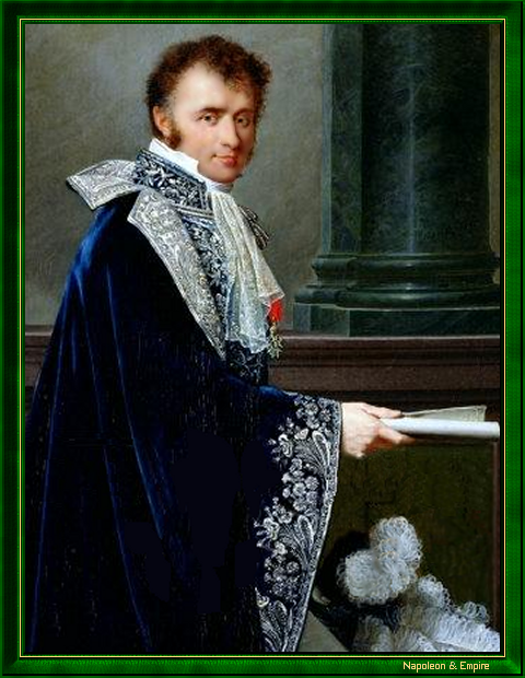 "The Count Nicolas-François Mollien" by Robert Jacques François Faust Lefèvre (Bayeux 1755 - Paris 1830).