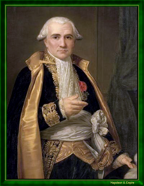 Gaspard Monge, comte de Péluse, en grand habit de Président du Sénat conservateur