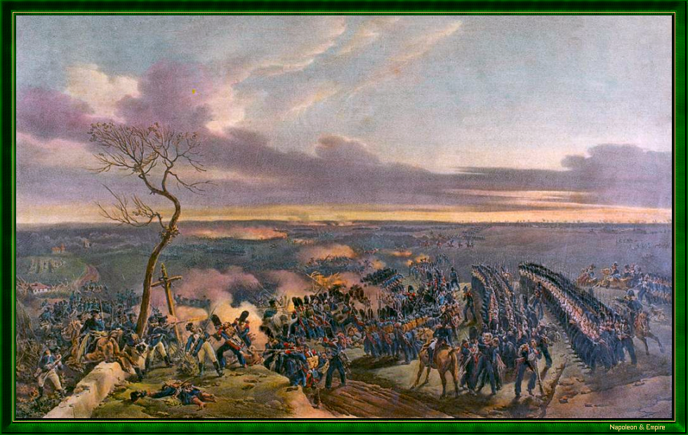 Napoleonic Battles - Picture of the battle of Montmirail - 