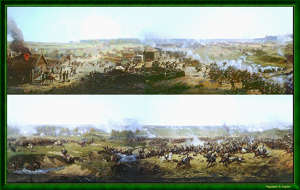 Napoleonic Battles - Picture of the battle of Borodino - 