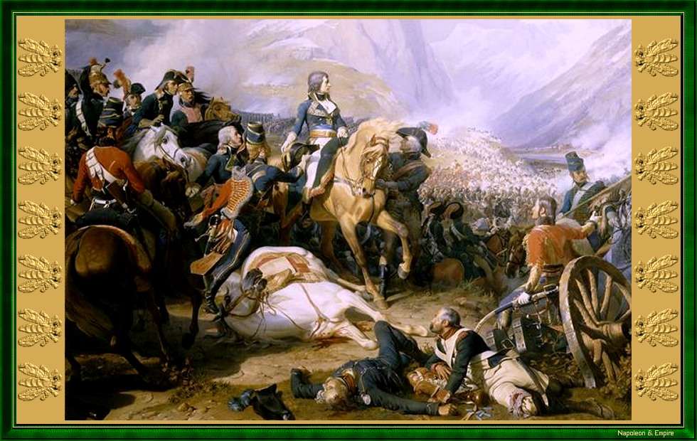 Napoleonic Battles - Picture of the battle of Rivoli - 