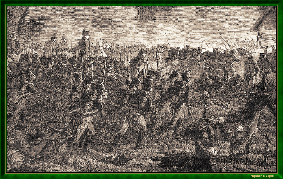 Batailles napoléoniennes - Tableau de la bataille de La Rothière - 