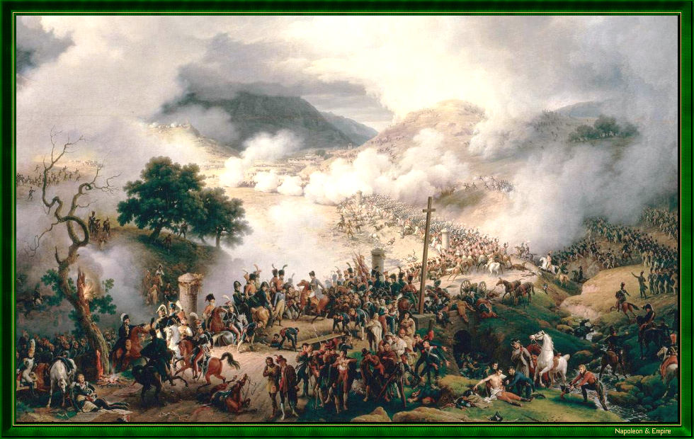 Napoleonic Battles - Picture of the battle of Somosierra - 