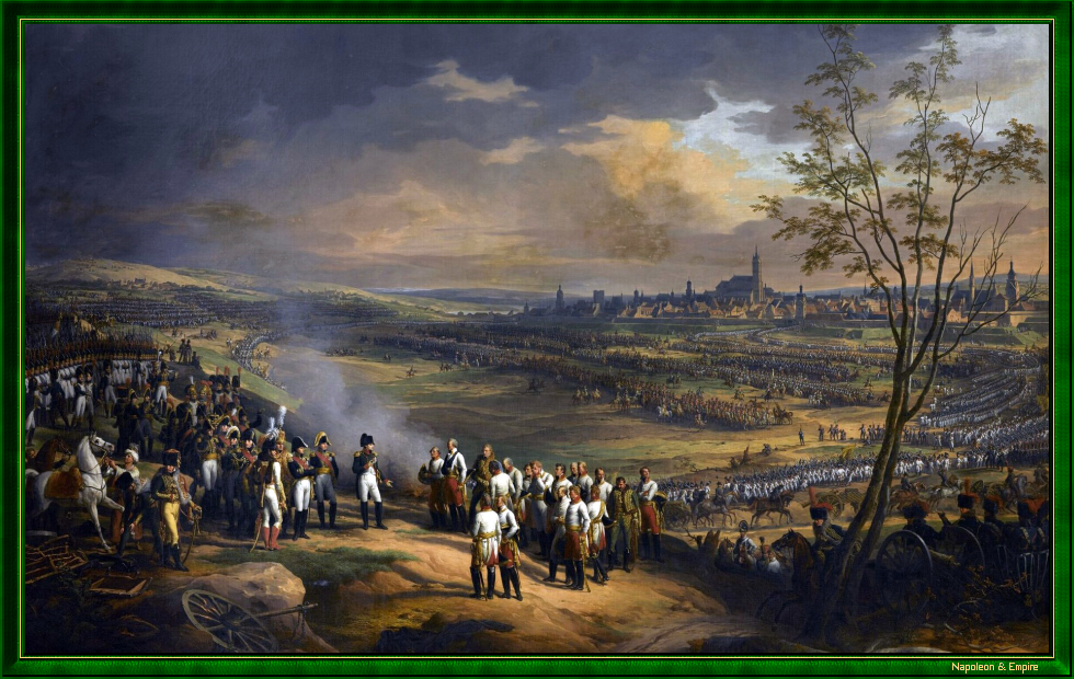 Batailles napoléoniennes - Tableau de la bataille d'Ulm - 