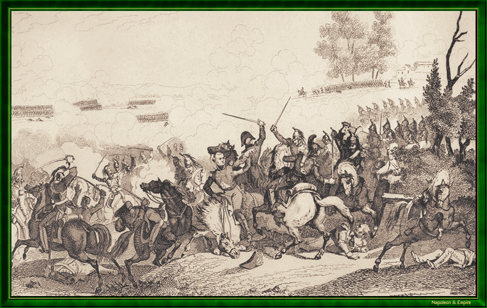 Napoleonic Battles - Picture of the battle of Vauchamps - 