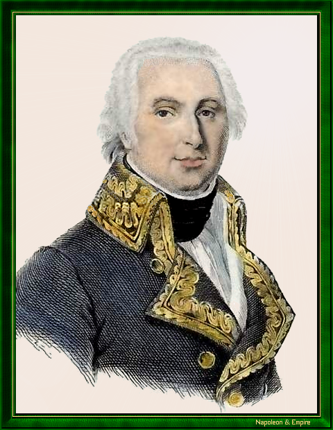 "L'amiral Jean-Guillaume de Winter". Gravure du XIXème siècle.