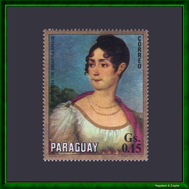 Timbre paraguayen à l'effigie de Joséphine de Beauharnais