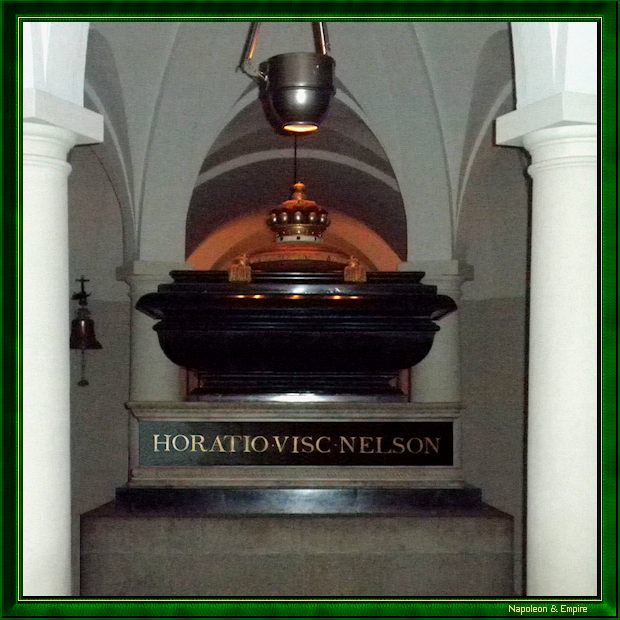 Tombe d'Horatio Nelson